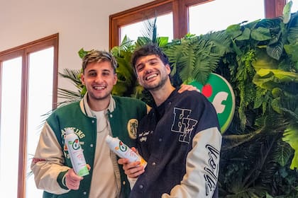 En la foto: Fermín Bo y Cris Vanadía.