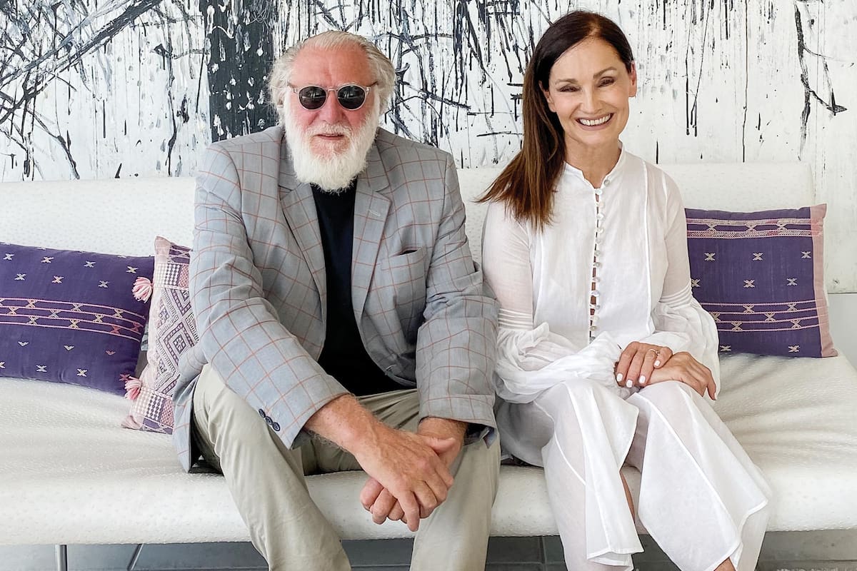 En la foto, posa con Ruth Keudell, su mujer, con quien decidió emigrar a Estados Unidos en 1996. Al principio, pusieron varias franquicias de una heladería italiana, Tasty Delight, que vendieron durante la crisis de las sub-prime.