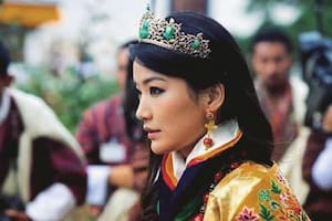 En la foto que compartió la Casa Real con motivo de su cumpleaños, se ve a la reina de Bután luciendo uno de los trajes típicos del país asiático.