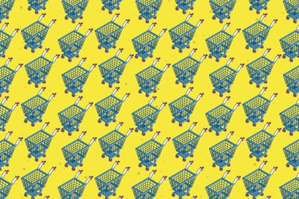 En la imagen del interior de la nota deberás buscar tres carritos de supermercado a los que le faltan algunas ruedas