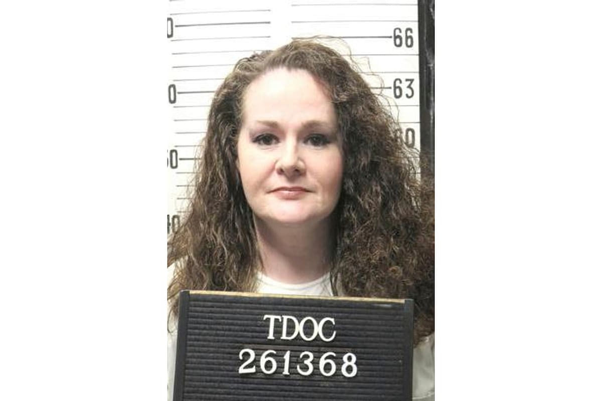 En la imagen, proporcionada por el Departamento de Corrección de Tennessee, aparece Christa Pike el