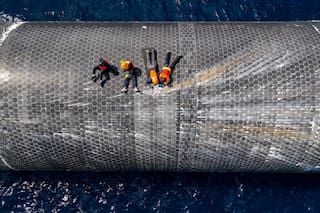 SpaceX recupera nave Starship del océano Índico un mes después de su lanzamiento