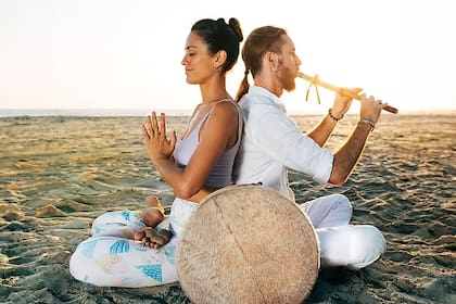En la isla soundhealing se podrá sanar al ritmo de la percusión