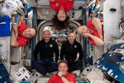 En la ISS viven de forma permanente seis tripulantes