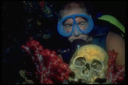 En la laguna de Chuuk se encuentran restos humanos de los soldados japoneses