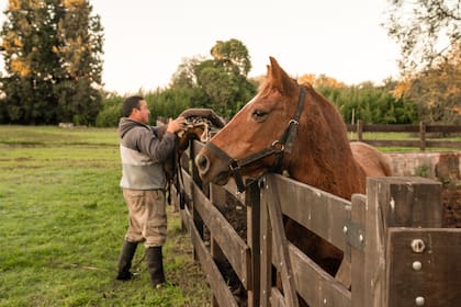 En La Loma se puede salir a andar a caballo.