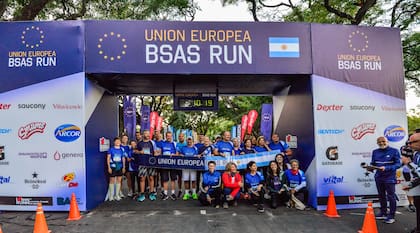 En la maratón por el Día de la Unión Europea en Buenos Aires
