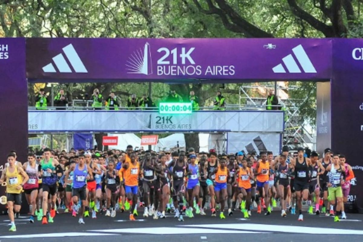 En la Media Maraton de Buenos Aires del año pasado se inscribieron 25.000 corredores; para la edición de este año, aumentó a 27.000