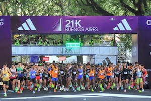 En la Media Maraton de Buenos Aires del año pasado se inscribieron 25.000 corredores; para la edición de este año, aumentó a 27.000