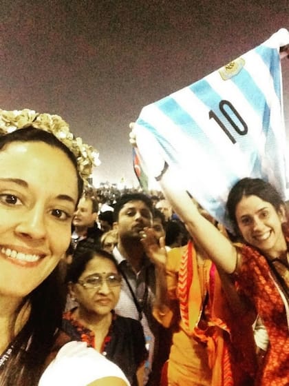 En la meditación más grande de la historia, el 12 de marzo de 2016 en Nueva Delhi