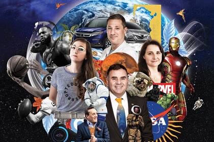En la NASA o en Marvel, en automotrices líderes o junto a estrellas de la NBA, varios argentinos ocupan puestos claves en empresas de todo el mundo que reconocen su talento e ideas