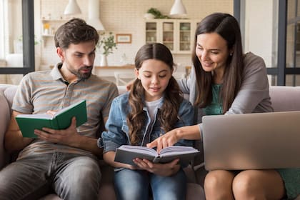 En la niñez la familia nos hace sentir amados y protegidos, pero en la adolescencia es importante acompañar desde la caricia "emocional" a través de charlas