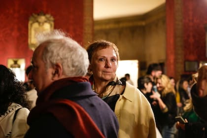 En la noche a beneficio del Teatro Nacional Cervantes, Alba Castillo