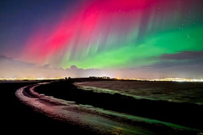 En la noche del lunes 19 de enero hubo una tormenta solar que provocaron auroras boreales en distintos puntos del mundo