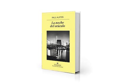 En "La noche del oráculo", de Paul Auster, el narrador es un escritor que tiene un hijo drogadicto y resentido
