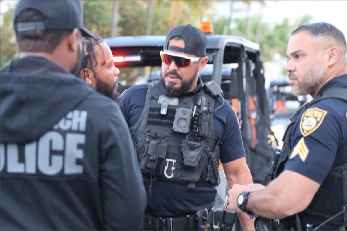 En la Operación Trigger Lock, la policía de Miami Beach incautó 636 gramos de cannabis, 41 gramos de MDMA y 16 onzas de clorhidrato de prometazina, y arrestó a más de 100 personas
