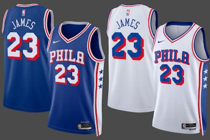 En la página web oficial de la NBA figuran versiones de la camiseta que van desde US$100 hasta US$128