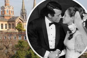 En la parroquia de San Benito se celebró la primera boda televisada del país
