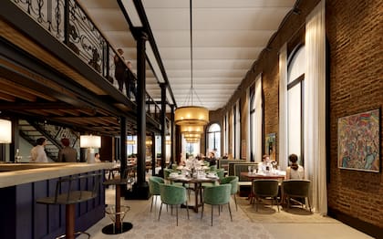 En la planta baja del ex hotel El Globo habrá un restaurante de acceso público