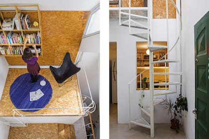 En la planta baja, se eliminó un baño para ampliar la cocina.