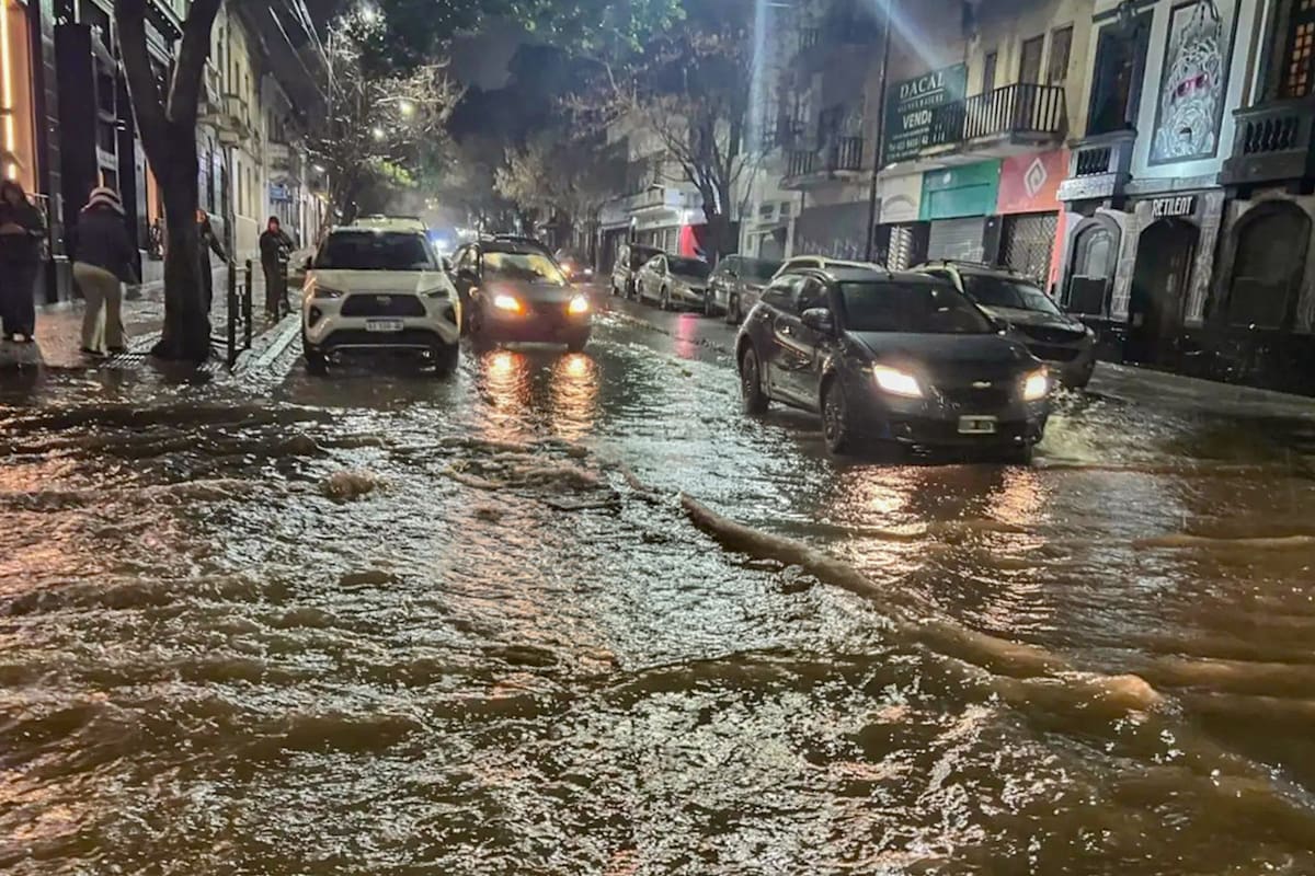 En La Plata los milímetros registrados desplazaron el récord de 84,5 milímetros del 31 de julio de 1994
