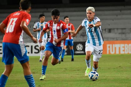 En la primera etapa del Sudamericano Sub 17 la Argentina y Paraguay empataron 1 a 1; se vuelven a ver este lunes