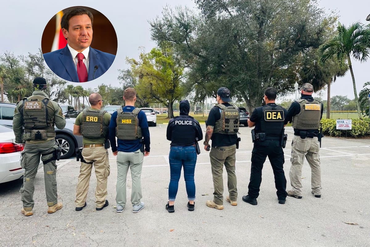 En la primera parte del 2025, Florida fue el segundo estado con más detenciones del ICE