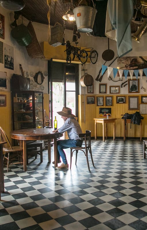 En La Protegida se puede tomar algo, comer o simplemente pasear, como si fuera un museo.