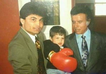 En la Quinta de Olivos, cuando se consagró campeón Julio fue invitado por el presidente y lo acompañó su hijo Julio César Junior
