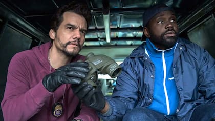 En la reciente Dope Thief, serie de Apple TV sobre el mundo de la droga en Filadelfia.