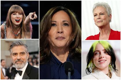 En la recta final camino a las elecciones presidenciales de Estados Unidos, Kamala Harris continúa sumando apoyo de celebridades