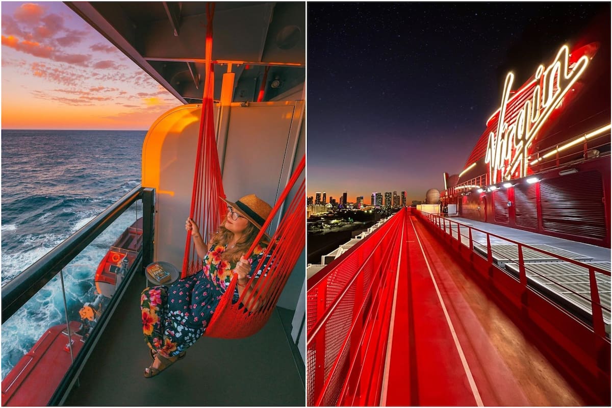 En la reseña destacó los espacios de comodidad y relajación en el más reciente crucero para adultos de Virgin