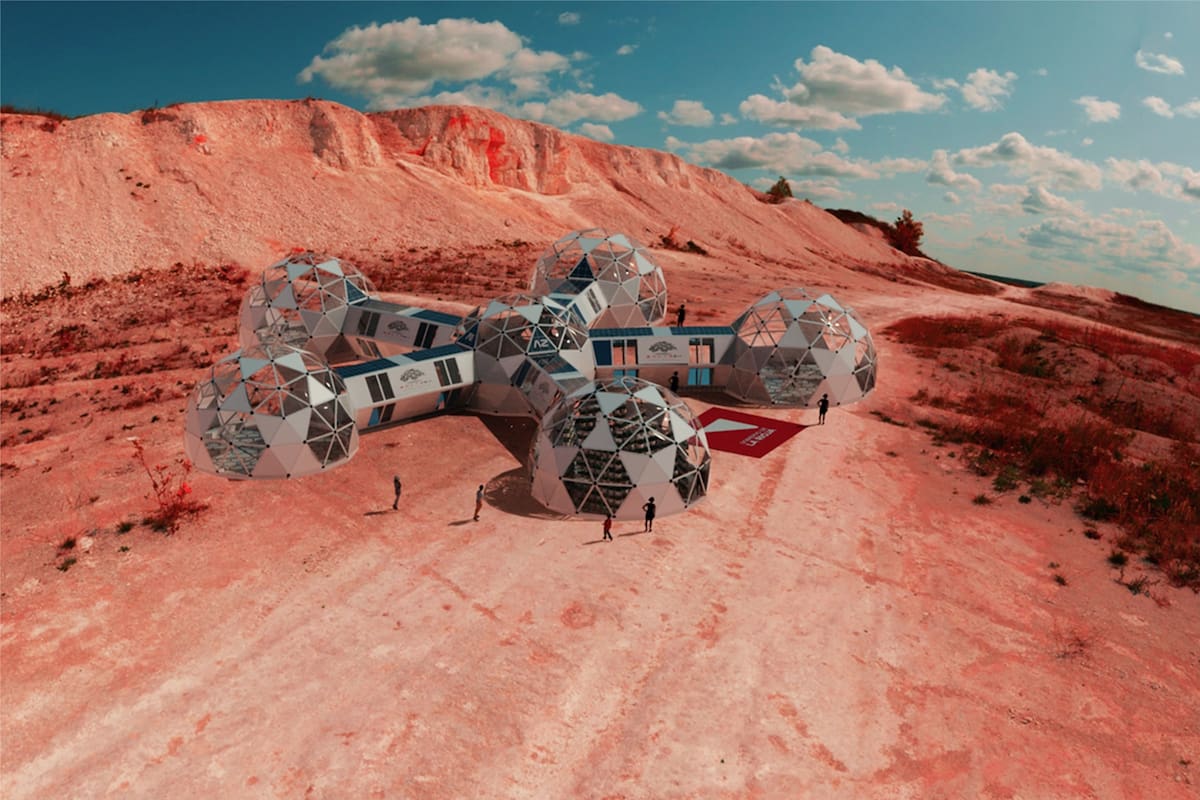 En la reserva de Los Colorados, La Rioja, el proyecto Solar 54 busca emular las condiciones y tecnología de cultivos y vida a ser utilizados en futuras exploraciones espaciales a Marte