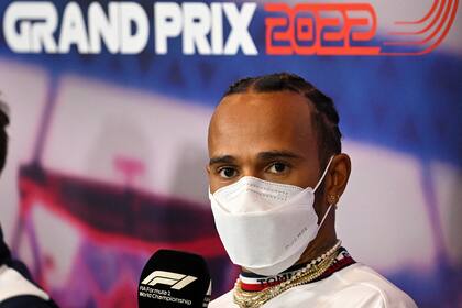 En la rueda de prensa de pilotos, Lewis Hamilton apuntó contra Piquet, Ecclestone y Stewart: "No son palabras representativas de cómo somos como deporte y de los planes futuros que tenemos"