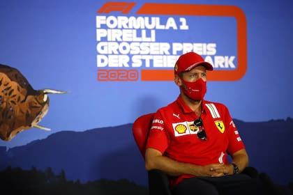 En la rueda de prensa en Spielberg, en la previa al Gran Premio de Estiria, Sebastian Vettel ensayó un intento de entablar conversaciones con Red Bull Racing para 2021
