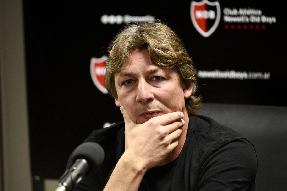 En la sala de prensa, un ámbito que no suele disfrutar Gabriel Heinze; su Newell's perdió contra Claypole por la Copa Argentina, en el quinto estreno negativo de un equipo dirigido por él en el certamen.
