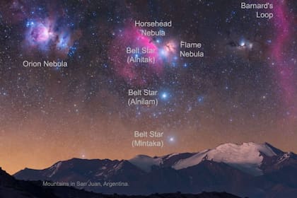 En la sección de la agencia espacial APOD, dedicada a publicar estas imágenes, se tomaron el trabajo de explicitar lo que se puede ver en las fotos