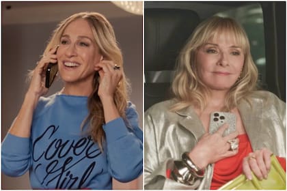 En la segunda temporada de And Just Like That... Cattrall hizo una aparición en la que no tuvo que cruzarse con ninguna de sus ex compañeras de elenco