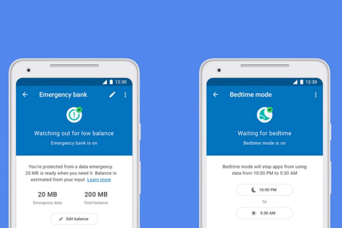 En la última actualización la aplicación permite definir cuántos datos desea reservar; también permite bloquear el consumo de datos cuando el usuario está durmiendo