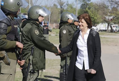 Bullrich, durante su paso por el Ministerio de Seguridad