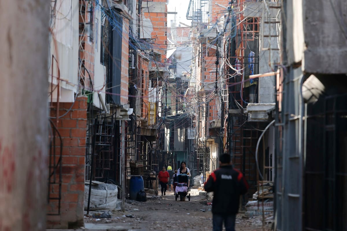 En la villa 31-31 bis de Retiro, el plan de integración urbana y social ya comenzó. Foto: LA NACION / Ricardo Pristupluk