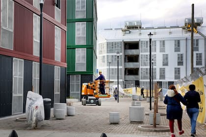 Algunas zonas de la urbanización de la Villa 31 siguen en obras
