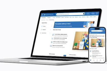 En la web o en la app se podrán realizar los pedidos integrados y elegir la modalidad de envío. Créditos: Walmart