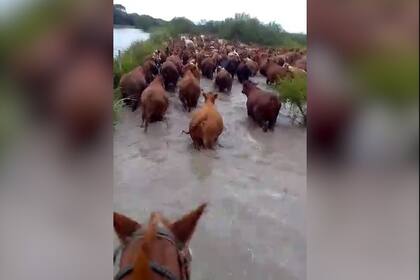En la zona de Cote-lai y Basail, en Chaco, se produjeron anegamientos