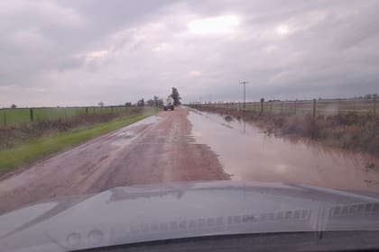 En la zona de Sunchales, próxima a Ataliva, las lluvias dejaron complicaciones para los caminos. Foto: Cabaña La Luisa