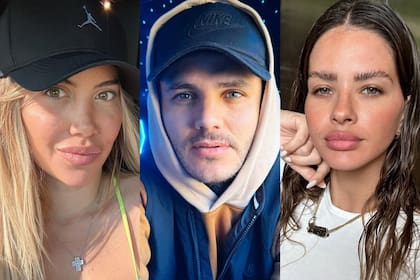 En LAM (Amércia) compartieron una conversación telefónica entre Wanda Nara y Pepe Ochoa en la que la mediática apuntó contra Icardi y la China Suárez (Foto: Instagram @wanda_nara / @mauroicardi / @sangrejaponesa)