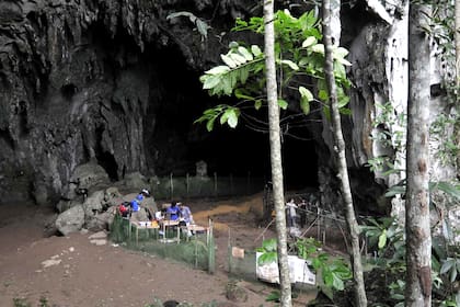 En las afueras de la cueva de Callao, en Filipinas, se encontraron los restos óseos