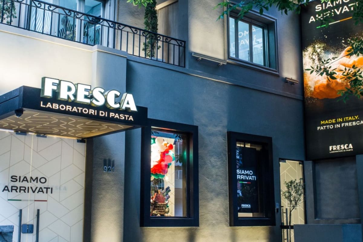 En Las Cañitas, el edificio está preparado para tentarse con sabores italianos