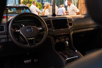 En las clínicas off-road se puede vivir la experiencia de manejo de la nueva Amarok.