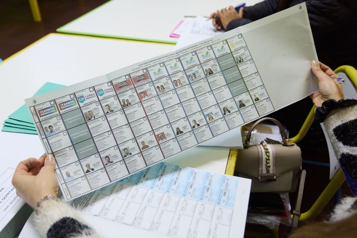 En las elecciones a gobernador de Mendoza se presentan cinco fuerzas políticas